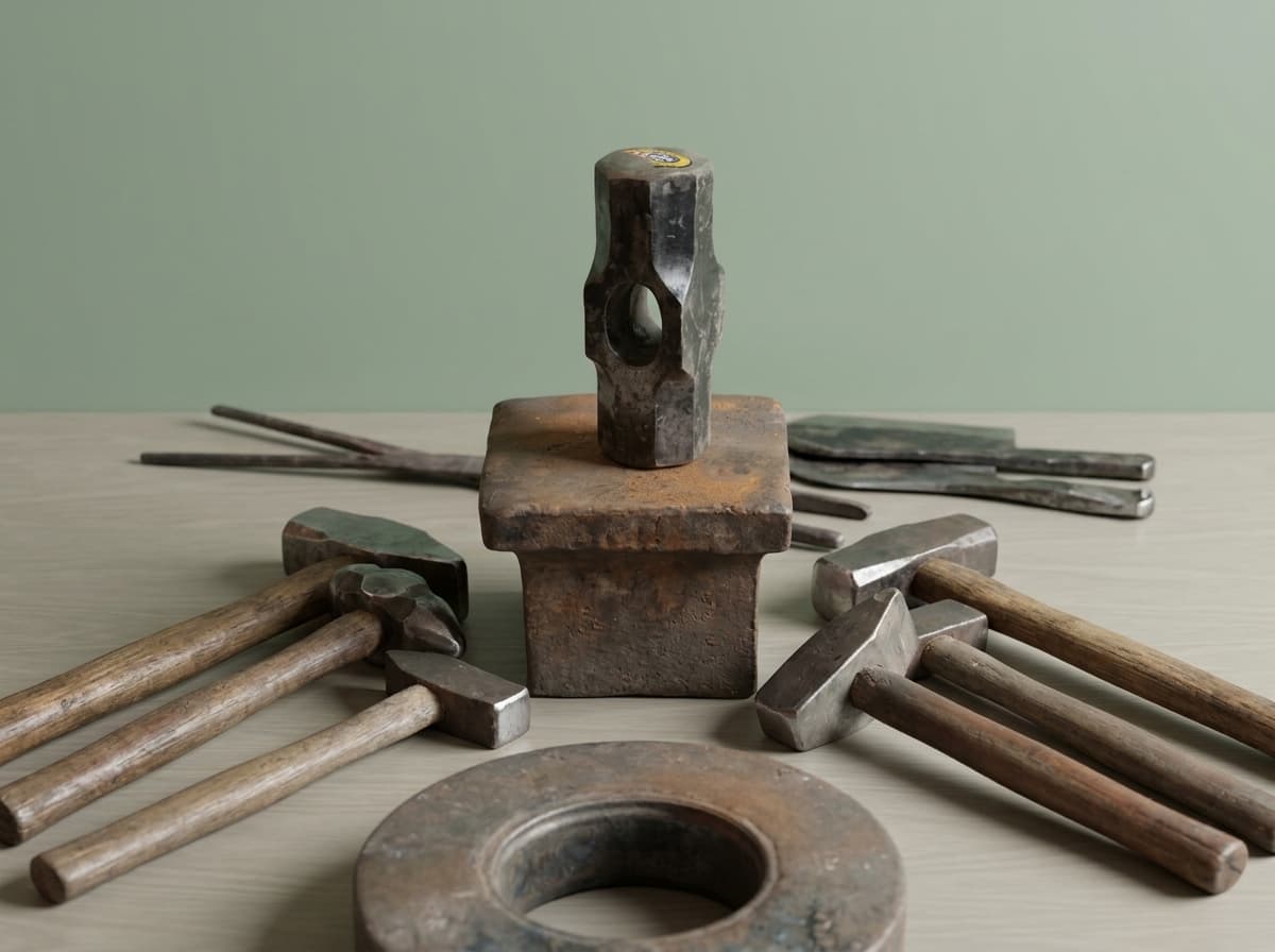 Heavy-Duty Forging Sledge Hammer and Workshop Anvil — Hardware Hub Pakistan